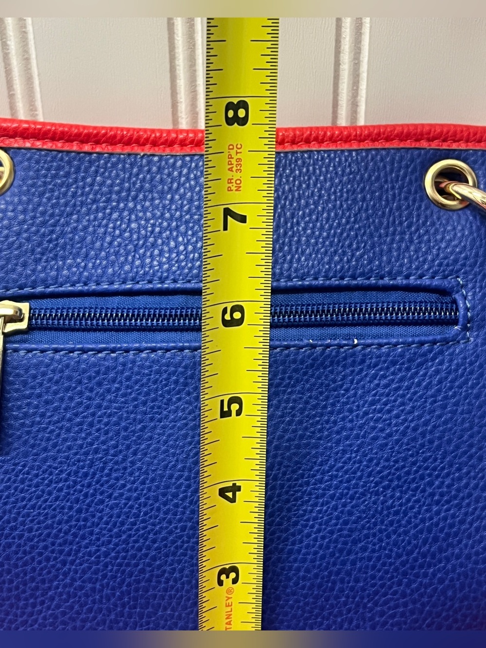 Diamond Supply Co. Red, White & Blue Fringe Chain Crossbody - Picture 5 of 6